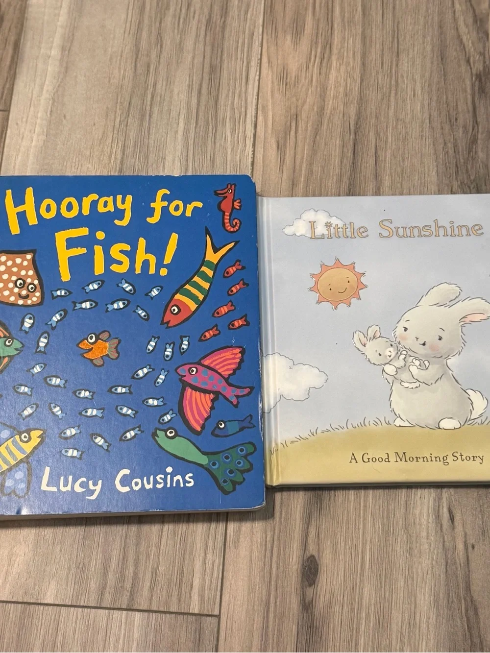 “Hooray for Fish!” & “Little Sunshine” Children's Board Book Set of 2